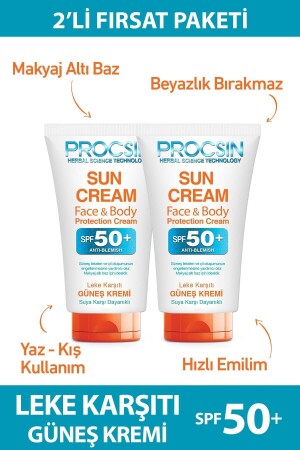 Güneş Kremi (50 ML * 2 ADET) Fırsat Paketi - 1