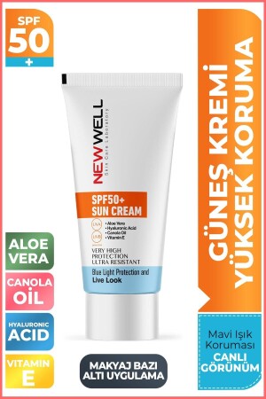 Güneş Kremi Yüksek Koruma Spf 50- Aloe Vera - 2