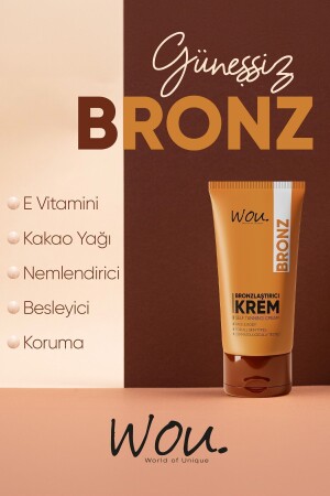 Güneşsiz Bronzlaştırıcı ve Nemlendirici Krem 50ml-Self Tannıng - 4