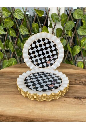 طقم كيك من طراز من الذهب من طراز 