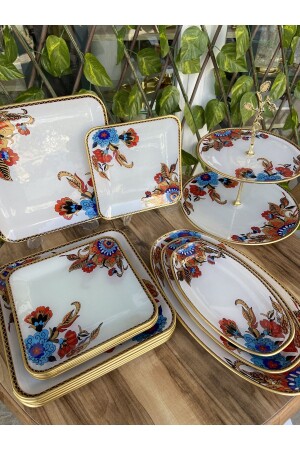 مجموعة من طعام الإفطار من 