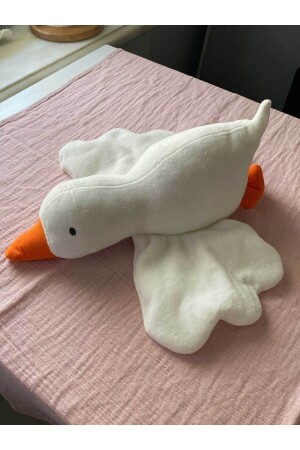 Gus die Gans, süße Plüsch-Ente, weicher Schlafbegleiter, 35 cm, GTG1 - 2