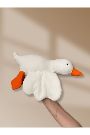 Gus the Goose Sevimli Peluş Ördek Yumuşak Uyku Arkadaşı 35 cm GTG1 - 1