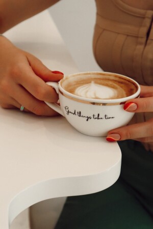 Gute Dinge brauchen Zeit Teetasse - 1