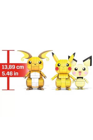 Gyh06 Mega - Pikachu Dönüşüm 3lüsü 621 Parça - 3