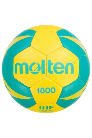 H1x1800 Handballball Nr. 1 aus genähtem Leder - 1