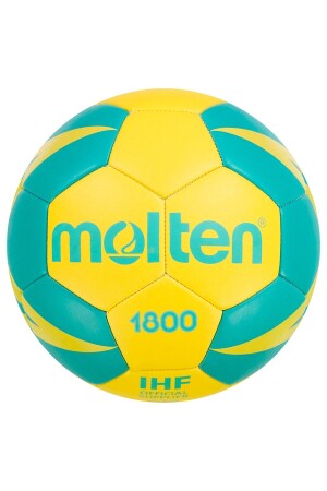 H1x1800 Handballball Nr. 1 aus genähtem Leder - 4