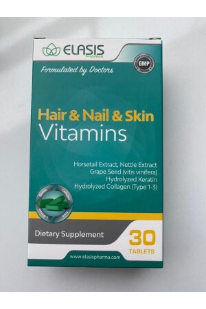 Haar-Nagel-Haut-Vitamine 30 Kapseln Biotin 2500 mg - 1