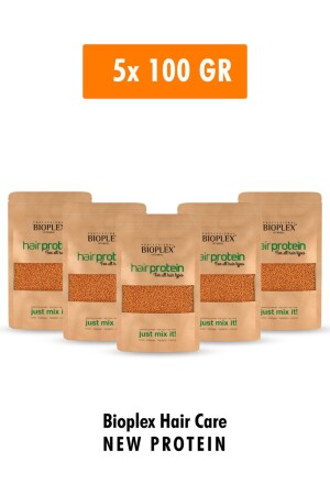 Haarpflegeprotein – Spezialprodukt gegen Schäden beim Aufhellen und Färben der Haare 5x100 g – 5 Packungen - 2