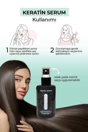 Haarserum Keratin 75 ml 2 Stück - 3