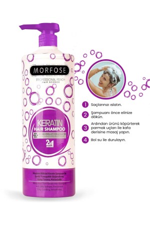 Haarshampoo Keratin 1000 ml - 4