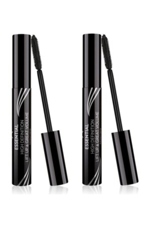 Hacim Etkili Siyah Maskara - Essential High Definition&liftup&great Volume Mascara X 2 Adet - 1