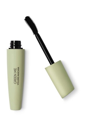 HACİM VEREN VE KIVIRICI ETKİLİ MASKARA - NEW GREEN ME VOLUME MASCARA 101 PURE BLACK - 1