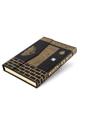 Hafiz Size Computer Line Diyanet Sealed Quran Kaaba Motiv Schwarz Größe 14x20 HKTN-H61-KB - 5