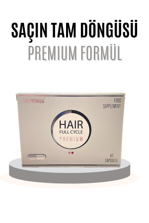 Hair Full Cycle Premium Haarvitamin 60 vegane Kapseln HFC0001 - 3