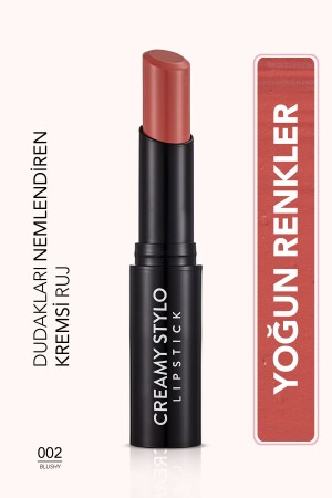 Halbglänzender Lippenstift – Cremiger Stylo-Lippenstift – 002 Blushy – 8682536013628 - 1