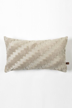 م.ن.ز-بوهميان تصميم خاص زيغزاج الطبيعي ضربة ضربة نمط مستطيل الديكورية رمي غطاء وسادة - Hamur