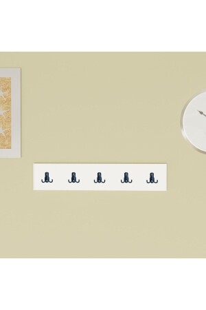 مرفق الجدار من خلف الباب الممر المطبخ حمام المرفق متعددة الأغراض رف مرفق المفاتيح حامل HAN1002 - HANAHŞAP