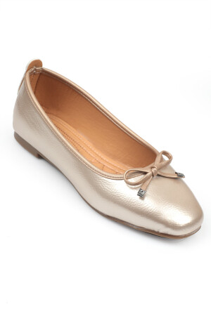 Hana Trend Wrinkled Pattern Damen Ballerinas 077-HTR-KRR-W-000001 - 4