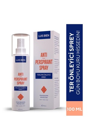 Hand-Fuß- und Achsel-Antitranspirant-Spray 100 ml - 2