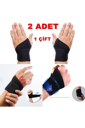 Hand-Handgelenk-Bandage, elastisches Sportler-Armband, Fitness-Gewichtsunterstützung, Crossfit, Körperstütz-Armband - 1