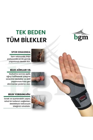 Hand-Handgelenk-Bandage. Hochwertiges elastisches Sportler-Armband - 3