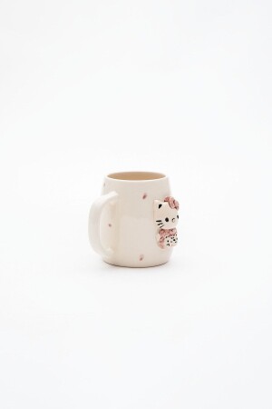 Handgefertigte Keramiktasse mit Hello Kitty-Figur, 400 ml - 3