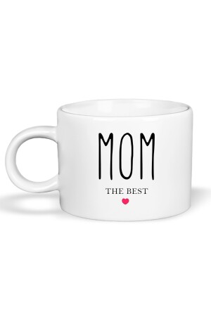 Handgefertigte Tasse mit besonderem Design für Mama und Papa – bedruckte Tasse rosa (2 Stück) GM-935 - 4