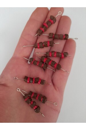 Handgefertigter Miniatur-Schaschlik aus Fimo, 1 Stück - Barbie