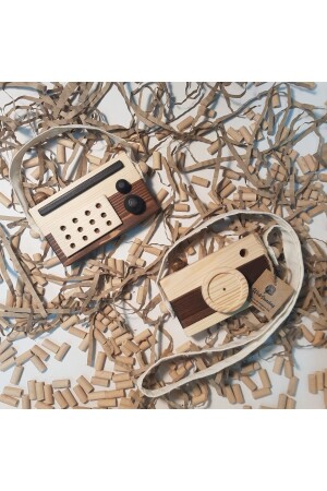 Handgefertigtes Waldord-Geschenk-Babyspielzeug-Set aus Holz – dekoratives Spielzeug – Lernspielzeug – Kinderspielzeug - Aswood