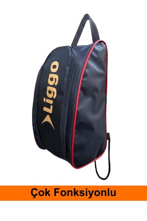 Handtasche Kunstrasen Fußballschuhtasche Fitness Seilgurt Sporttasche Liggo474 - 2