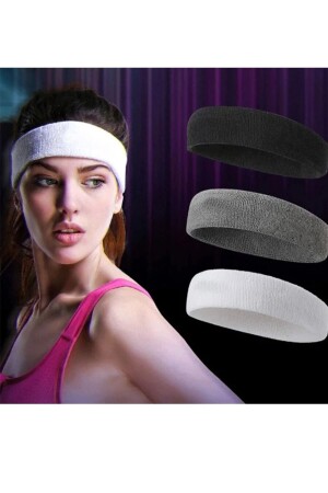 Handtuch, Schweißband, Stirnband, Tennis-Haarband, Fußball-Stirnband, Basketball-Stirnband, Sportler - 3