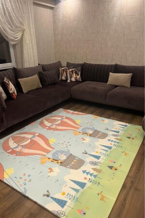 Happy Animals faltbare Spielmatte (MATI) – 180 x 200 x 1 cm (mit Tragetasche) - 2