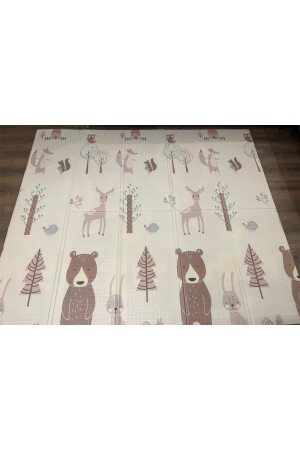 Happy Animals faltbare Spielmatte (MATI) – 180 x 200 x 1 cm (mit Tragetasche) - 6