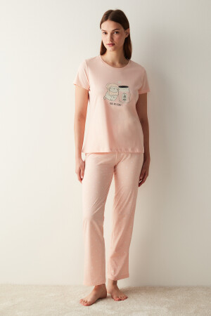 Happy Pink Pants Pyjama-Set - 2