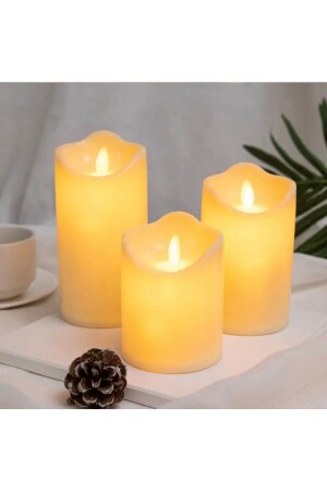 Hareketli Led Pilli Mum - Miel Store