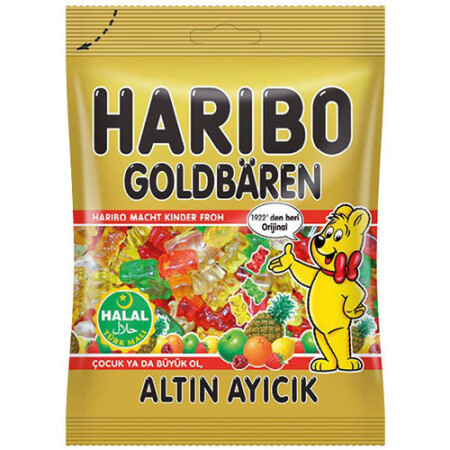 Haribo Gold Bears AYICIK 100g - Haribo