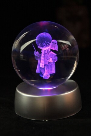 Harry Potter Glaskugel mit Lichtständer als Geschenk - 3