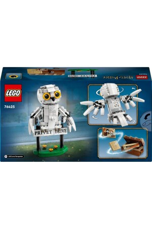 ® Harry Potter™ Hedwig™- 76425 im Ligusterweg Nummer 4 – Bauset für Kinder ab 7 Jahren (337 Teile) - 4