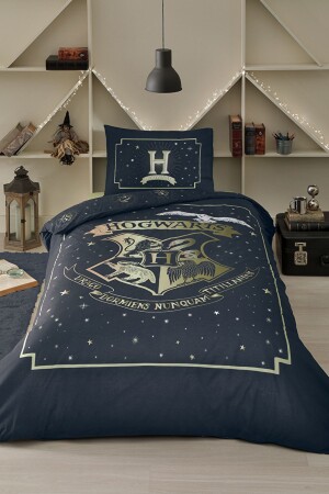 Harry Potter Hogwarts Glam Tek Kişilik Lisanslı Fitted Çarşaf Çocuk Nevresim Takımı PR-EVTEKSTILI-57126801327 - Özdilek
