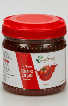 Hatay Güneşte Kurutma Domates Salçası - 1kg - Halal
