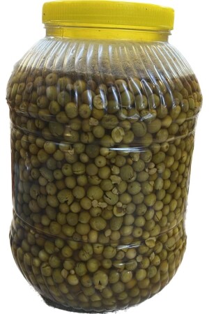 Hatay Yöresel Halhalı Küçük Boy Çerezlik Yeşil Zeytin 5 Litre - 3 Kg Bidon minik boy zeytin 3,5 bidon - 4