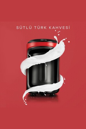 Hatır Hüps Türkische Kaffeemaschine mit Milch Rot 153. 03. 06. 2264 - 2