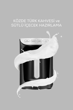 Hatır Köz Sütlü Türk Kahve Makinesi White - 2