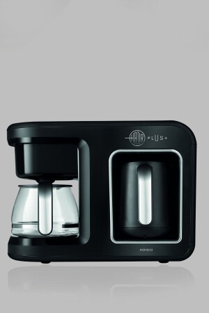 Hatır Plus 2 In 1 Kahve Makinesi Black Chrome 153.03.06.9122-1 - 1