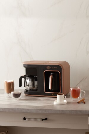 Hatır Plus Mod 5 In 1 Essential Kaffeemaschine Rosie Brown 153. 03. 06. 7487 - 2