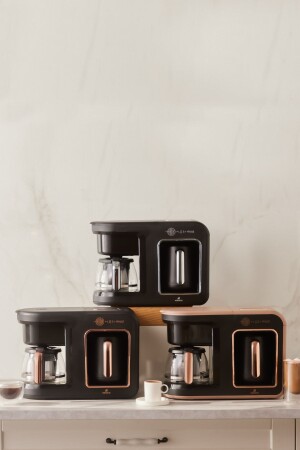 Hatır Plus Mod 5 In 1 Essential Kahve Makinesi Black Chrome - 7