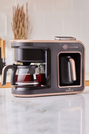 Hatır Plus Mod 5-in-1 sprechende Kaffee- und Teemaschine Rosie Brown 153. 09. 01. 1351 - 2