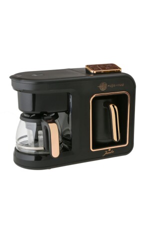 Hatır Plus Mod 5-in-1 Tee- und Kaffeemaschine aus schwarzem Kupfer 500. 01. 01. 8940 - 2