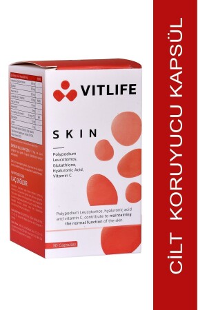 Haut Haut Vitamin Leukotomos Farn- Hyaluronsäure- Vitamin C- Glutathion- Q10 - 8